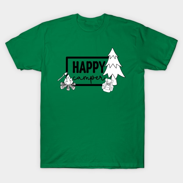 Happy Camper T-Shirt by Statewear